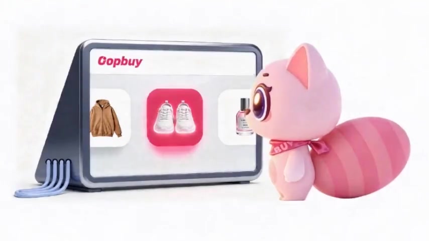 Official OopBuy illustration of selecting an item before checkout